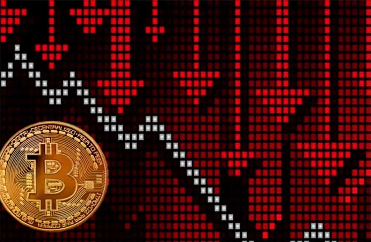Bitcoin cai 3% e continua parado em R$ 47.000