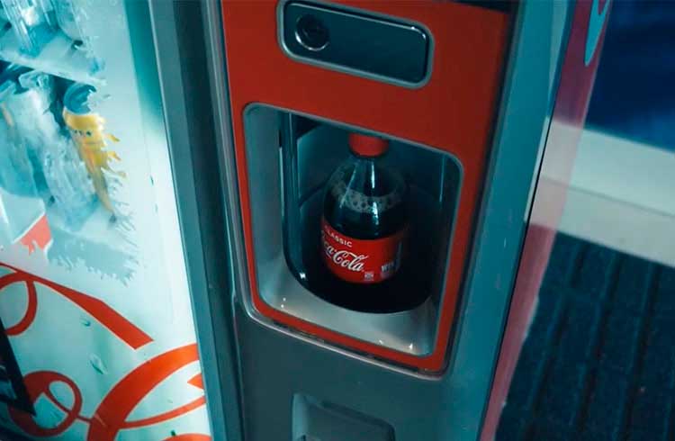 Máquinas de refrigerante Coca-Cola aceitam pagamento em Bitcoin
