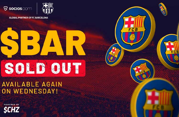 Plataforma de token do Barcelona entra em colapso durante "oferta inicial de fãs"
