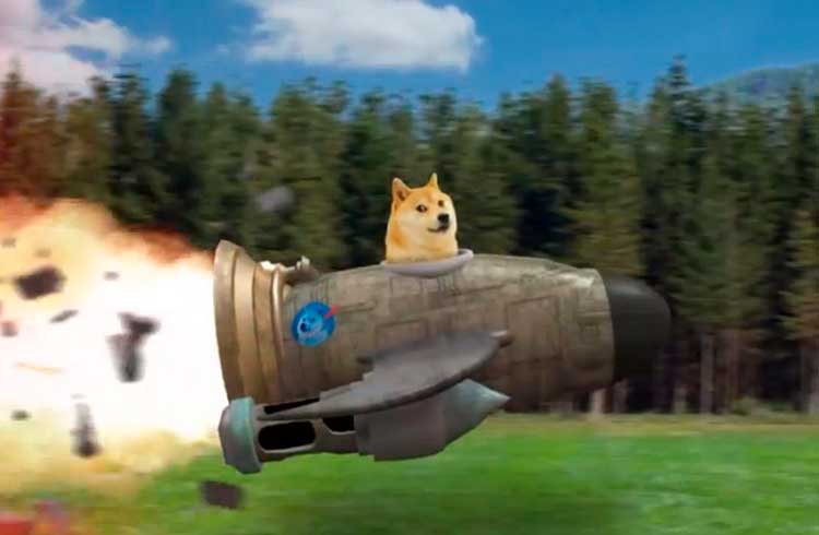 Dogecoin valoriza 19% após Elon Musk publicar meme sobre a criptomoeda