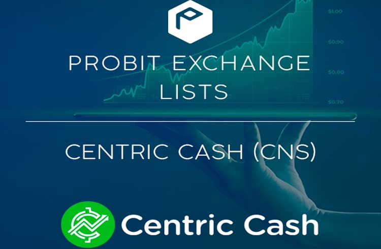 ProBit Exchange anuncia listagem do token Centric Cash (CNS)