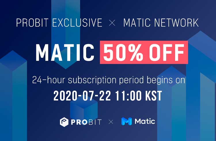 ProBit Exclusive estreia com listagem do token MATIC com 50% de desconto