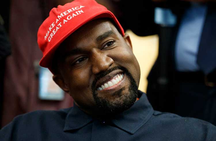 Rapper aberto ao Bitcoin Kanye West concorrerá à presidência dos EUA