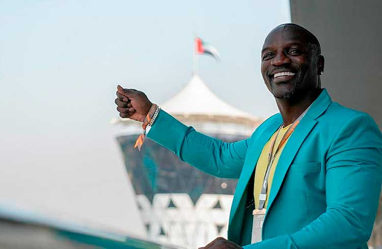 Cidade movida a criptomoeda do cantor Akon está 85% concluída