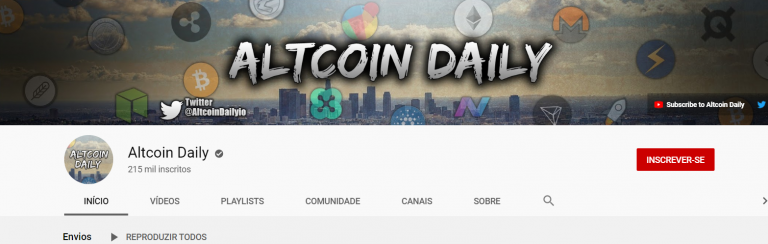 Youtube baniu Altcoin Daily