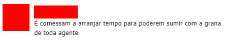 Cliente supondo sobre os atrasos