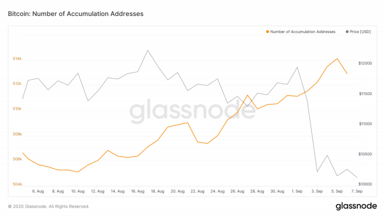 Estudo mostra aumento da compra de BTC após queda no preço