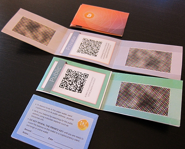 Paper wallet