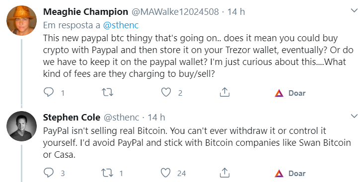 Paypal- Bitcoin