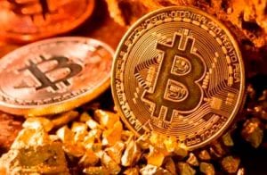 Bitcoin registra ganhos enquanto ouro segue sem valorizar