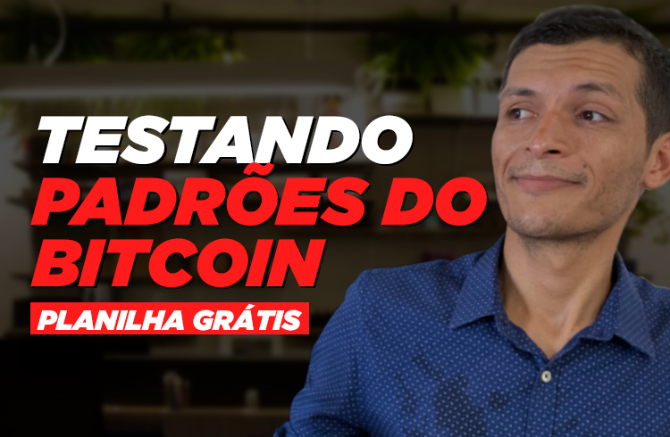 Testando padrões do Bitcoin usando Excel