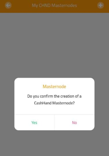 Masternode CashHand