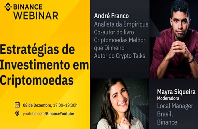 Empiricus e Binance marcam live sobre investimentos em criptomoedas