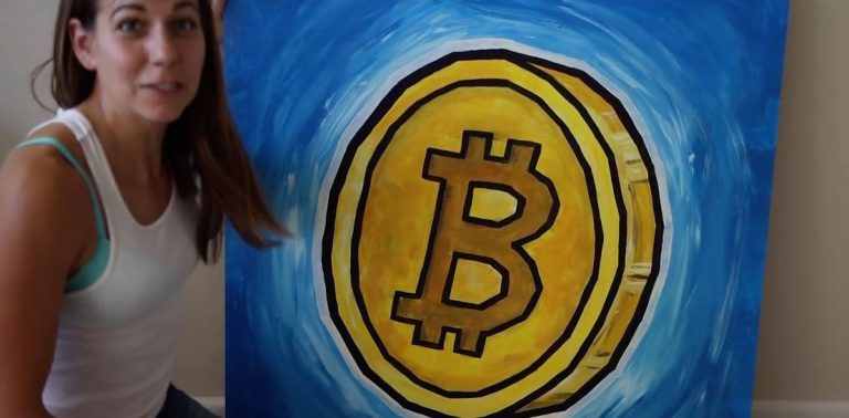 Spagnola criou uma nova obra de arte para o doador do BTC.