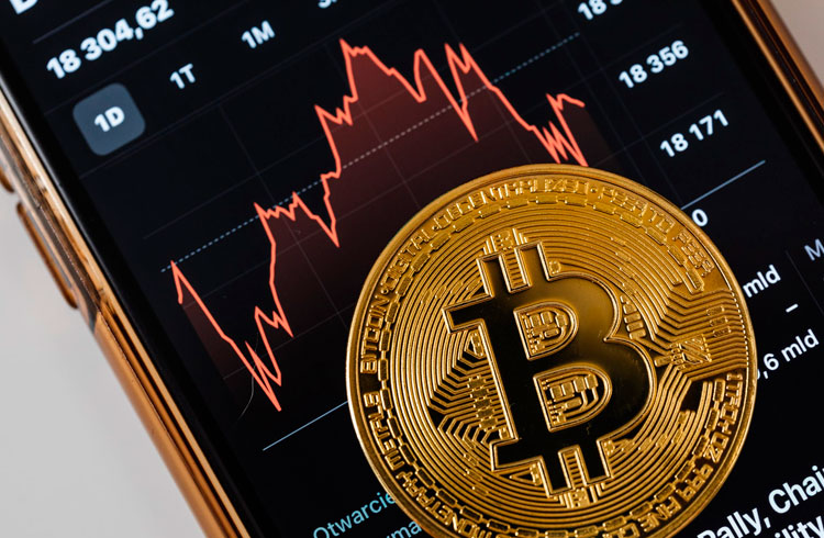 Bitcoin segue em queda e acumula 18% negativos em 7 dias