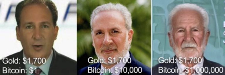 Dan Held responde Peter Schiff com meme