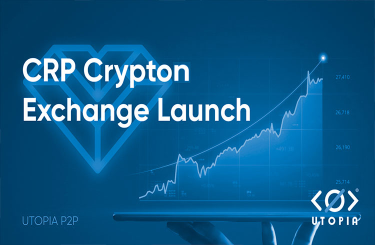 Crypton Exchange: negocie CRP sem KYC ou limites, apenas na Utopia P2P