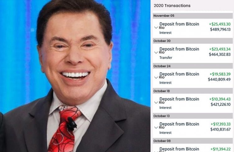 Golpe Bitcoin Rio usa Silvio Santos de isca