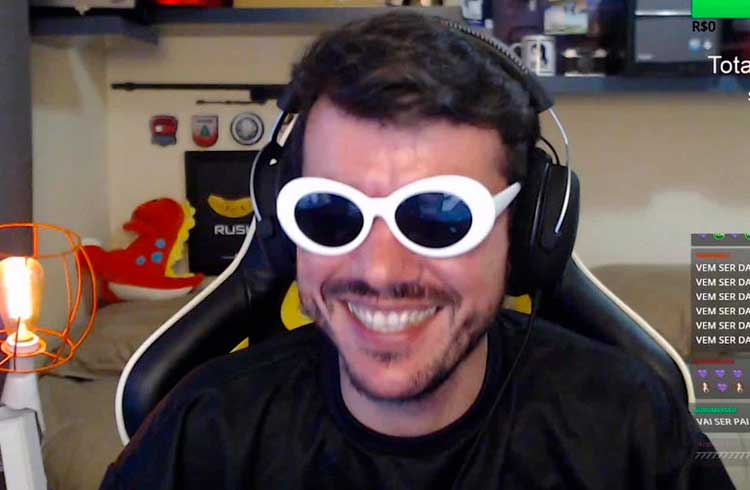 Gaules é o streamer mais visto do mundo em outubro