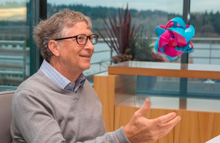 Bill Gates muda de opinião sobre as criptomoedas