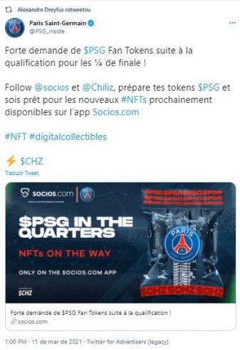 Fonte: PSG/Twitter Fonte: PSG/Twitter