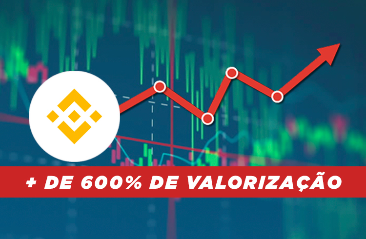 Binance Coin valoriza 600% em 3 semanas