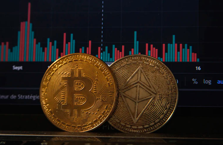 Força no par ETH/BTC pode indicar início de alta no Ethereum, diz analista