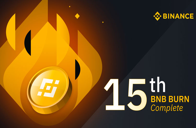 Binance faz queima recorde de BNB nesta sexta-feira