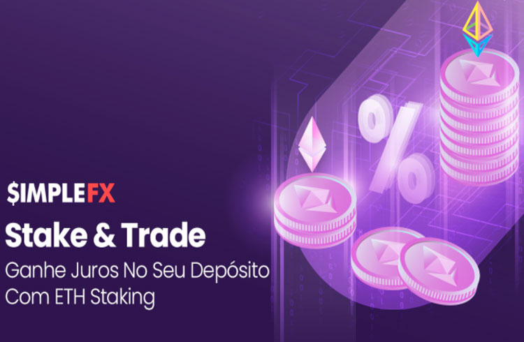 O primeiro aplicativo de trading a introduzir staking de criptomoedas