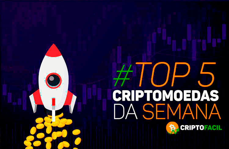 DOGE e XRP dominam mercado: confira as criptomoedas que mais se valorizaram na semana