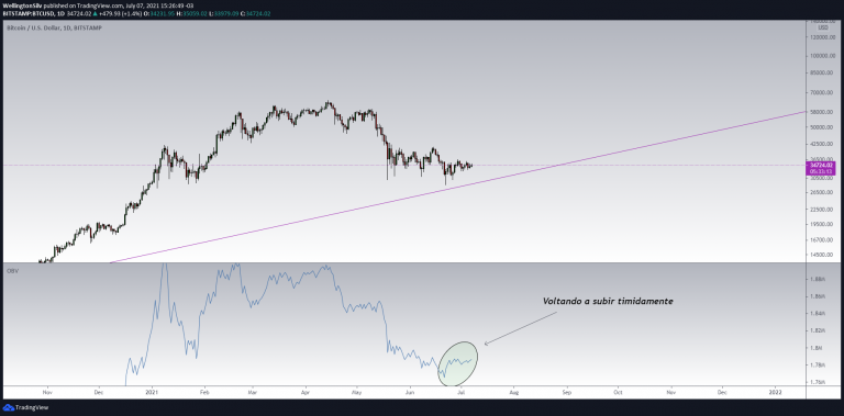 Gráfico Diario BTC/USD