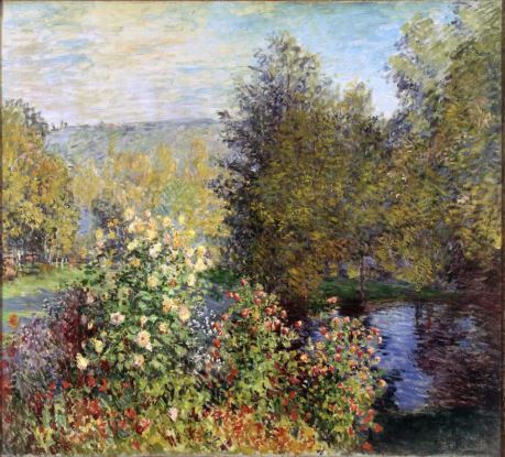 Claude Monet: Corner of the Garden at Montgeron (The State Hermitage)