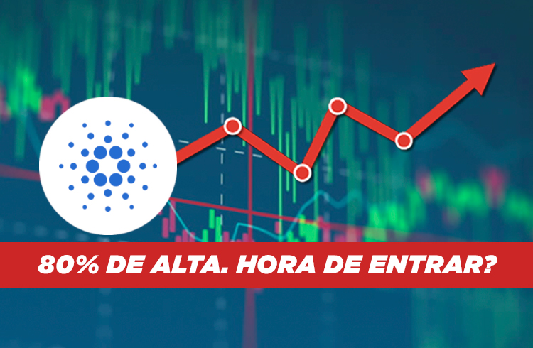 Análise Cardano: ADA sobe 80% em menos de 1 mês