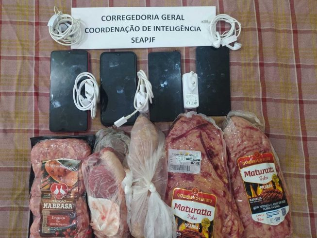 Vistoria encontrou picanha e linguiça "in natura" na cela