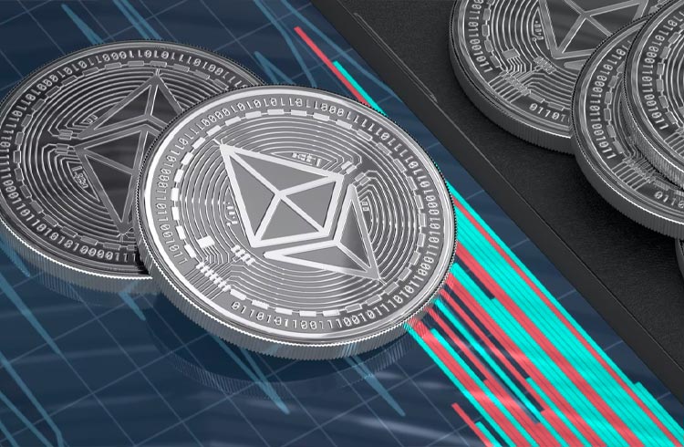 ETH registra maior retirada diária em exchanges e analista projeta US$ 10 mil