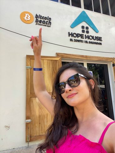 Comunidade Bitcoin Beach. Fonte: divulgao.