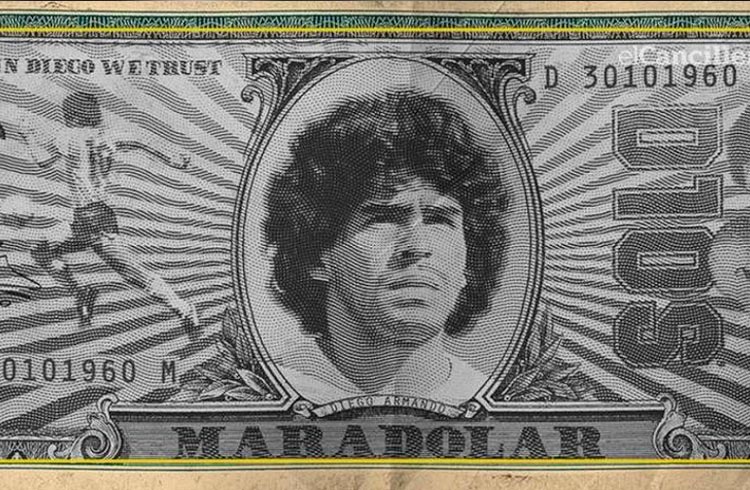 Argentinos criam token 'Maradólar' para homenagear Diego Maradona