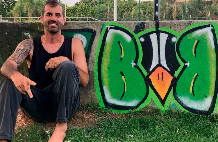 Skateboardåkaren Bob Burnquist lanserar samling av NFT på brasiliansk plattform