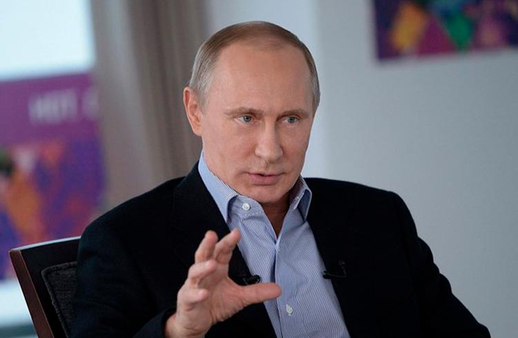 Vladimir Putin diz que criptomoedas podem ser usadas como meio de pagamento