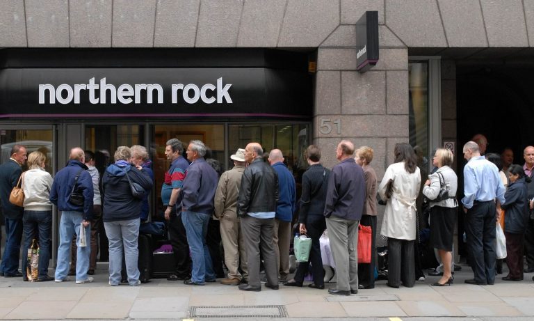 Banco Northern Rock.