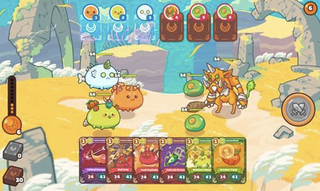 Batalha Axie Infinity PvE