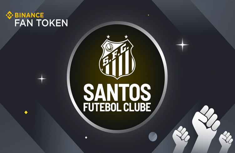 Binance anuncia patrocínio pontual e listagem de token do Santos Futebol Clube