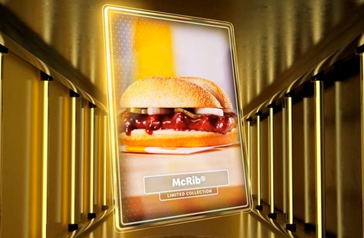 McDonald's distribui NFTs do McRib no Twitter