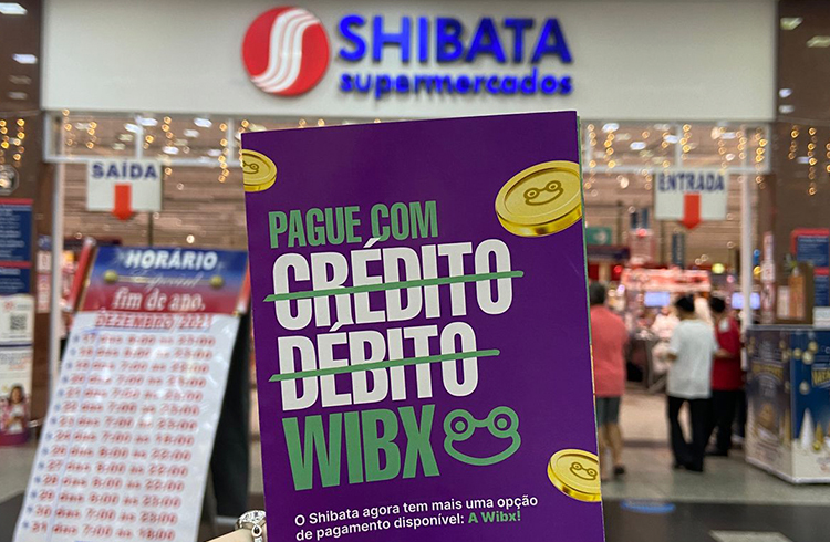 Rede Shibata Supermercados traz inovação com WiBX e passa a aceitar pagamentos com moedas digitais