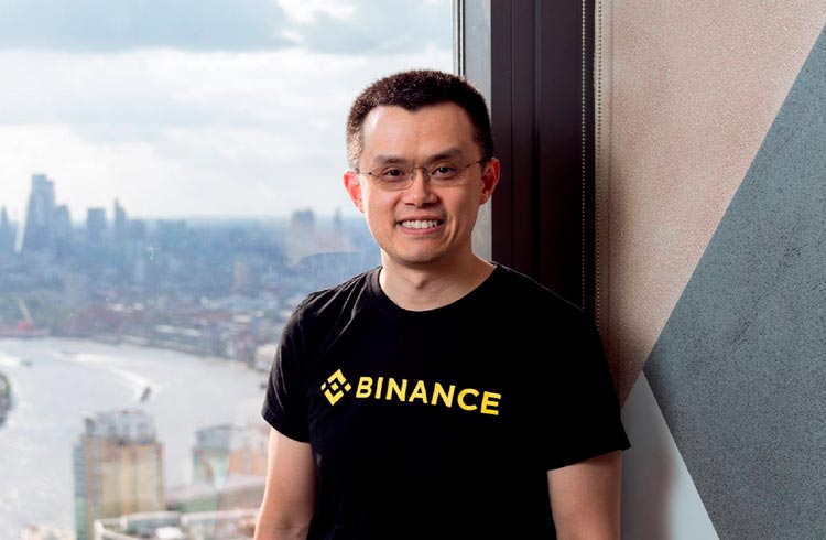 Binance CEO is the 11th richest person in the world, with BRL 540 billion