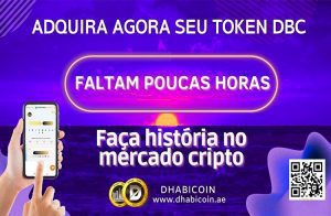 DhabiCoin está a poucas horas de fazer história no mercado cripto