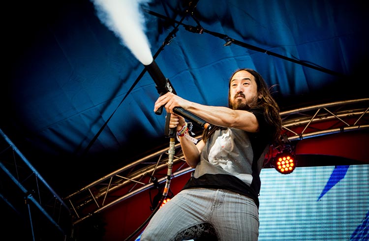 Steve Aoki fará show no Metaverso com passaportes em NFT