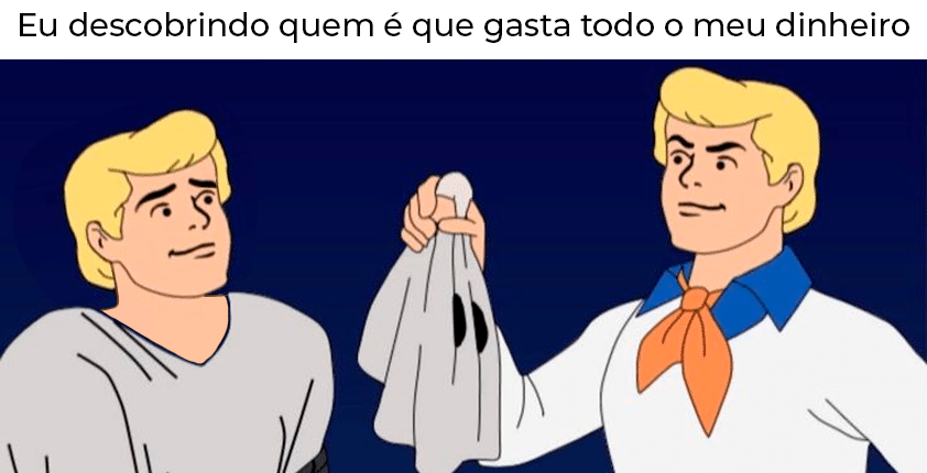 Meme se popularizou com quem gasta demais | Foto: Hanna-Barbera