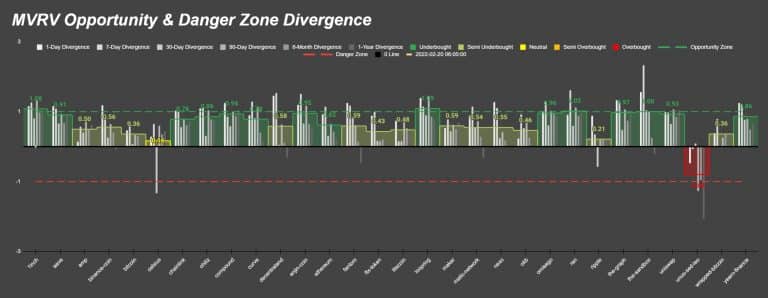 Cryptocurrency analysis template.  Source: Santiment.