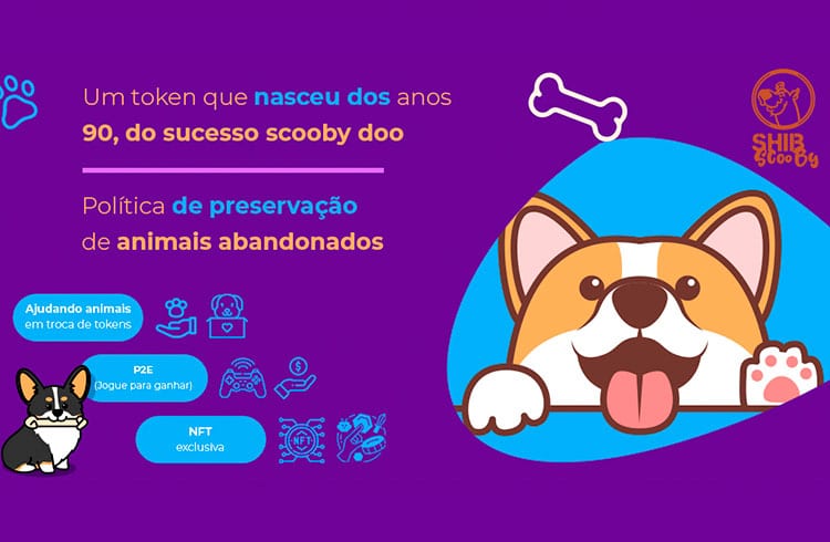 Shib Scooby um projeto que promete unir ações sociais, adoção de PET, ONG, NFT e Play to Earn